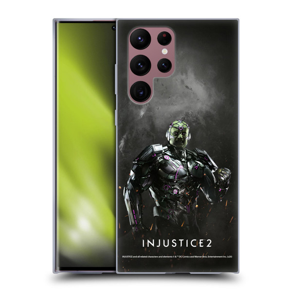 Injustice 2 Characters Brainiac Soft Gel Case for Samsung Galaxy S22 Ultra 5G