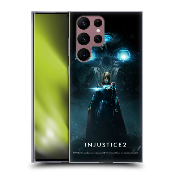 Injustice 2 Characters Supergirl Soft Gel Case for Samsung Galaxy S22 Ultra 5G