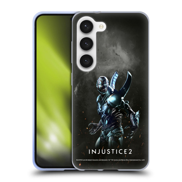Injustice 2 Characters Blue Beetle Soft Gel Case for Samsung Galaxy S23 5G