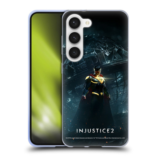 Injustice 2 Characters Superman Soft Gel Case for Samsung Galaxy S23 5G