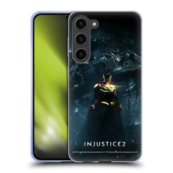 Injustice 2 Characters Superman Soft Gel Case for Samsung Galaxy S23+ 5G