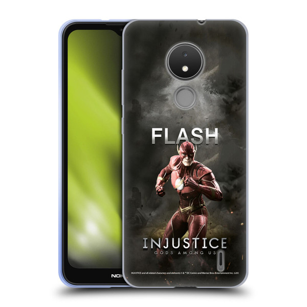 Injustice Gods Among Us Characters Flash Soft Gel Case for Nokia C21