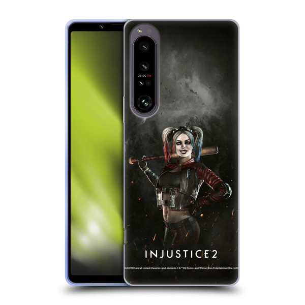 Injustice 2 Characters Harley Quinn Soft Gel Case for Sony Xperia 1 IV
