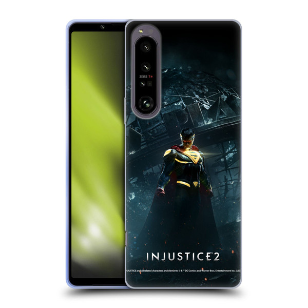 Injustice 2 Characters Superman Soft Gel Case for Sony Xperia 1 IV