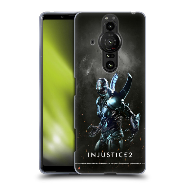 Injustice 2 Characters Blue Beetle Soft Gel Case for Sony Xperia Pro-I