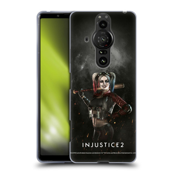 Injustice 2 Characters Harley Quinn Soft Gel Case for Sony Xperia Pro-I