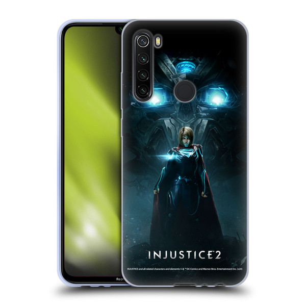 Injustice 2 Characters Supergirl Soft Gel Case for Xiaomi Redmi Note 8T