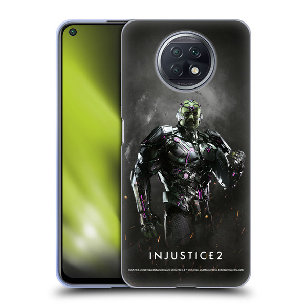 Injustice 2 Characters Brainiac Soft Gel Case for Xiaomi Redmi Note 9T 5G