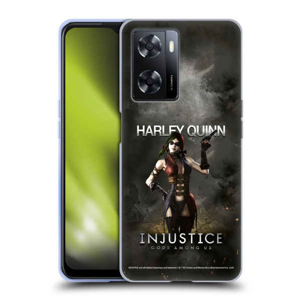 Injustice Gods Among Us Characters Harley Soft Gel Case for OPPO A57s