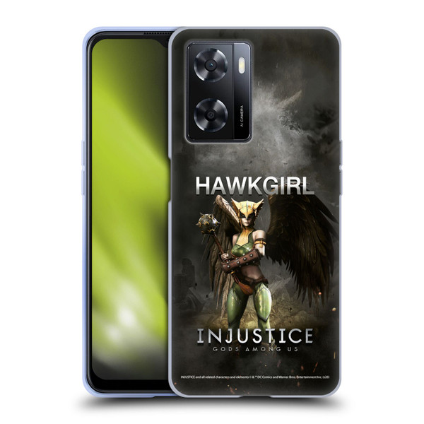 Injustice Gods Among Us Characters Hawkgirl Soft Gel Case for OPPO A57s