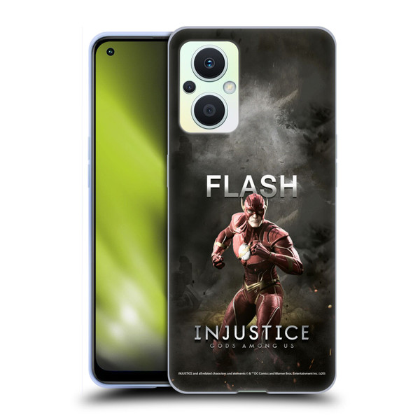 Injustice Gods Among Us Characters Flash Soft Gel Case for OPPO Reno8 Lite