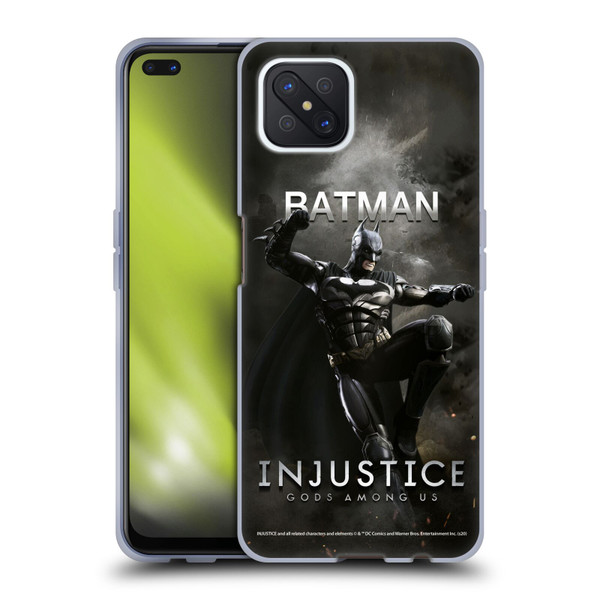 Injustice Gods Among Us Characters Batman Soft Gel Case for OPPO Reno4 Z 5G