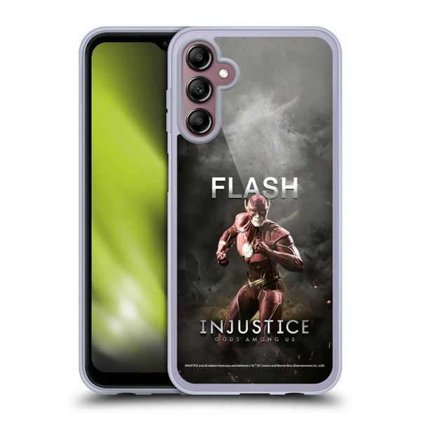 Injustice Gods Among Us Characters Flash Soft Gel Case for Samsung Galaxy A14 5G