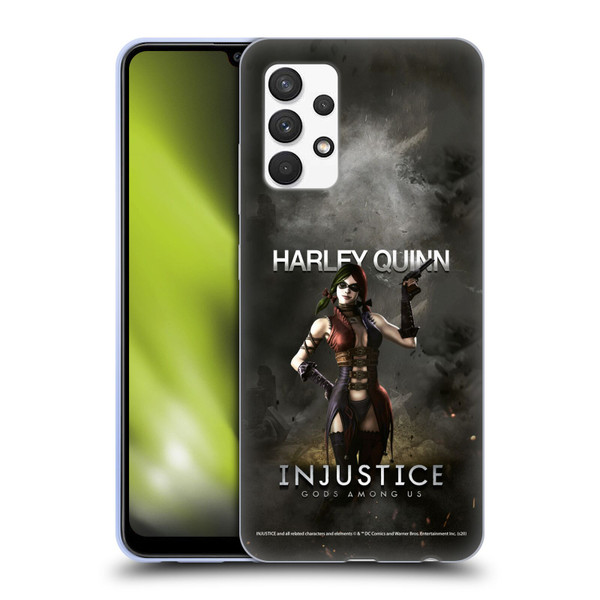 Injustice Gods Among Us Characters Harley Soft Gel Case for Samsung Galaxy A32 (2021)