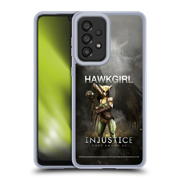 Injustice Gods Among Us Characters Hawkgirl Soft Gel Case for Samsung Galaxy A33 5G (2022)