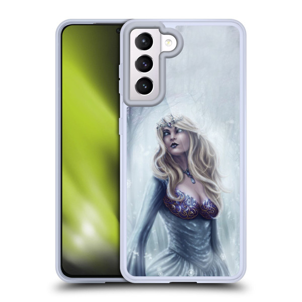 Tiffany "Tito" Toland-Scott Christmas Art Winter Forest Queen Soft Gel Case for Samsung Galaxy S21 5G