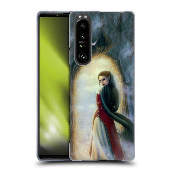 Tiffany "Tito" Toland-Scott Christmas Art Elf Woman In Snowy Forest Soft Gel Case for Sony Xperia 1 III