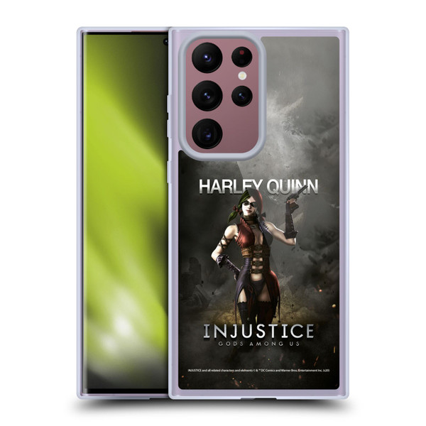 Injustice Gods Among Us Characters Harley Soft Gel Case for Samsung Galaxy S22 Ultra 5G