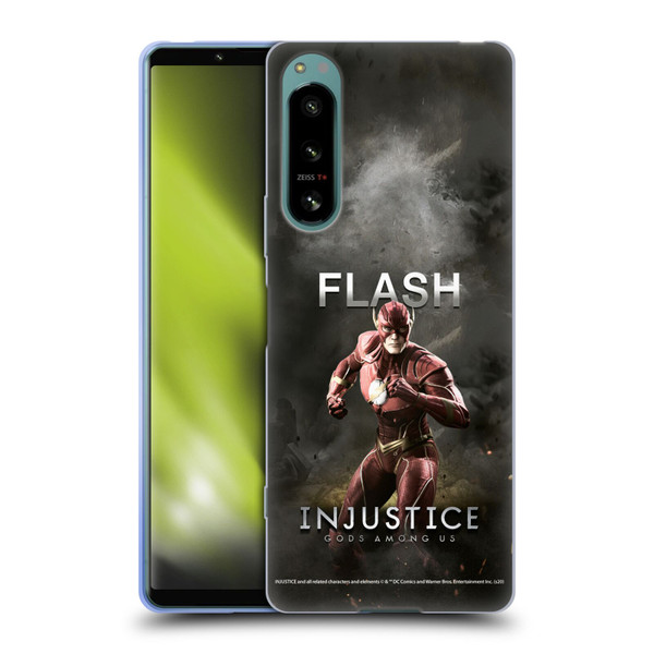 Injustice Gods Among Us Characters Flash Soft Gel Case for Sony Xperia 5 IV