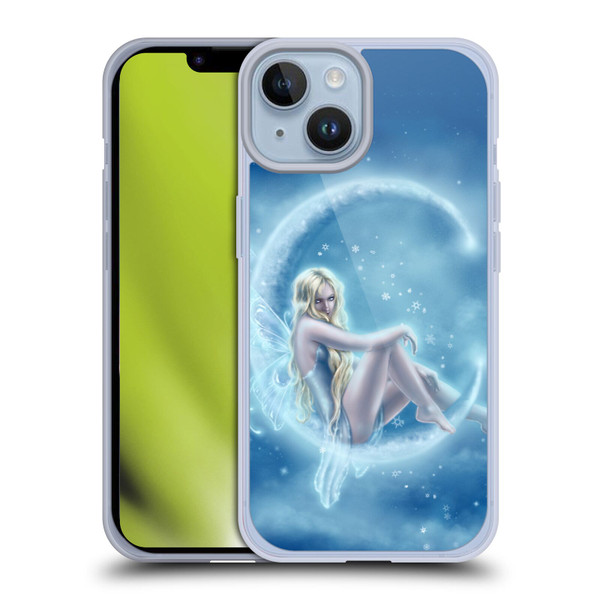 Tiffany "Tito" Toland-Scott Fairies Blue Winter Soft Gel Case for Apple iPhone 14