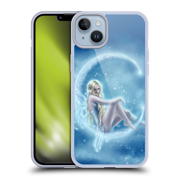 Tiffany "Tito" Toland-Scott Fairies Blue Winter Soft Gel Case for Apple iPhone 14 Plus
