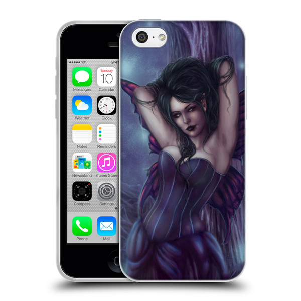 Tiffany "Tito" Toland-Scott Fairies Purple Gothic Soft Gel Case for Apple iPhone 5c