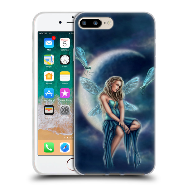Tiffany "Tito" Toland-Scott Fairies Dragonfly Soft Gel Case for Apple iPhone 7 Plus / iPhone 8 Plus
