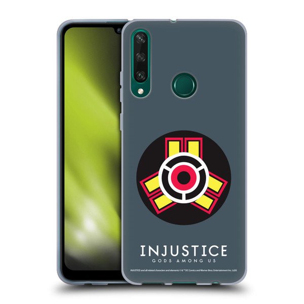 Injustice Gods Among Us Key Art Game Logo Soft Gel Case for Huawei Y6p
