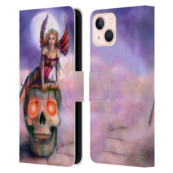 Tiffany "Tito" Toland-Scott Fairies Death Leather Book Wallet Case Cover For Apple iPhone 13