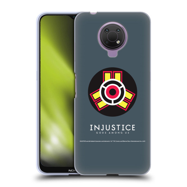 Injustice Gods Among Us Key Art Game Logo Soft Gel Case for Nokia G10