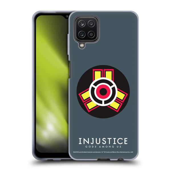 Injustice Gods Among Us Key Art Game Logo Soft Gel Case for Samsung Galaxy A12 (2020)