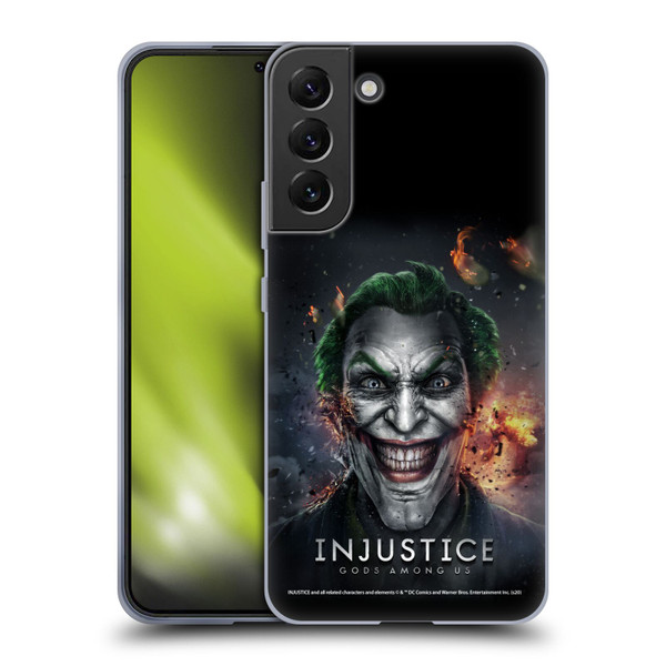 Injustice Gods Among Us Key Art Joker Soft Gel Case for Samsung Galaxy S22+ 5G