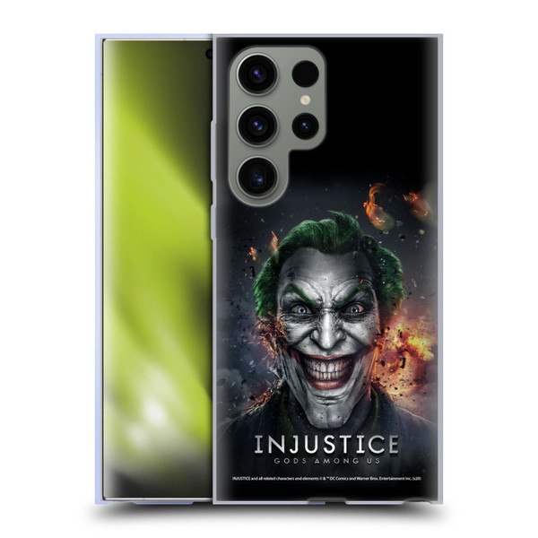 Injustice Gods Among Us Key Art Joker Soft Gel Case for Samsung Galaxy S23 Ultra 5G