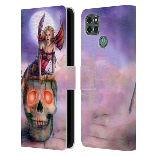 Tiffany "Tito" Toland-Scott Fairies Death Leather Book Wallet Case Cover For Motorola Moto G9 Power