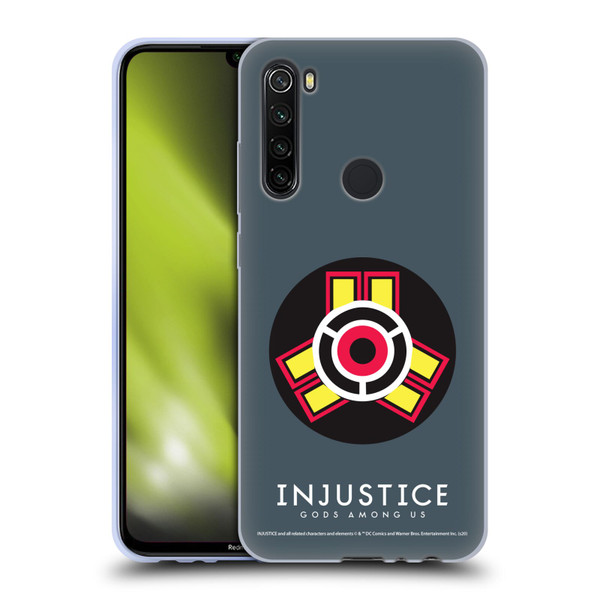 Injustice Gods Among Us Key Art Game Logo Soft Gel Case for Xiaomi Redmi Note 8T
