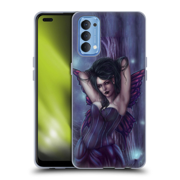 Tiffany "Tito" Toland-Scott Fairies Purple Gothic Soft Gel Case for OPPO Reno 4 5G