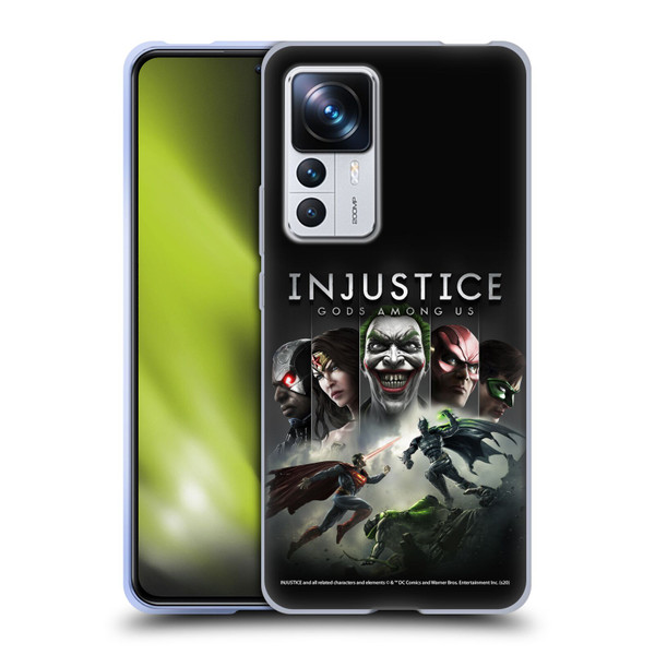 Injustice Gods Among Us Key Art Poster Soft Gel Case for Xiaomi 12T Pro