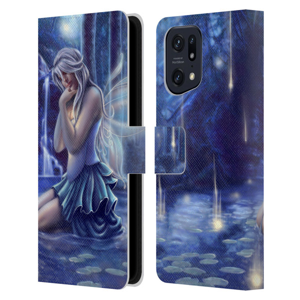 Tiffany "Tito" Toland-Scott Fairies Star Leather Book Wallet Case Cover For OPPO Find X5