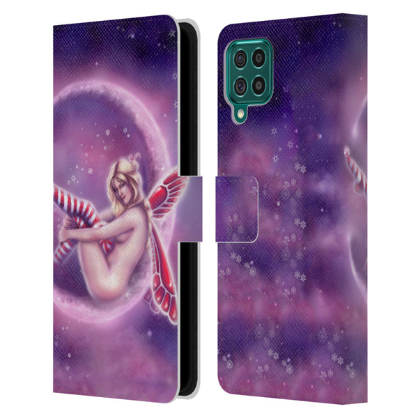 Tiffany "Tito" Toland-Scott Fairies Peppermint Leather Book Wallet Case Cover For Samsung Galaxy F62 (2021)