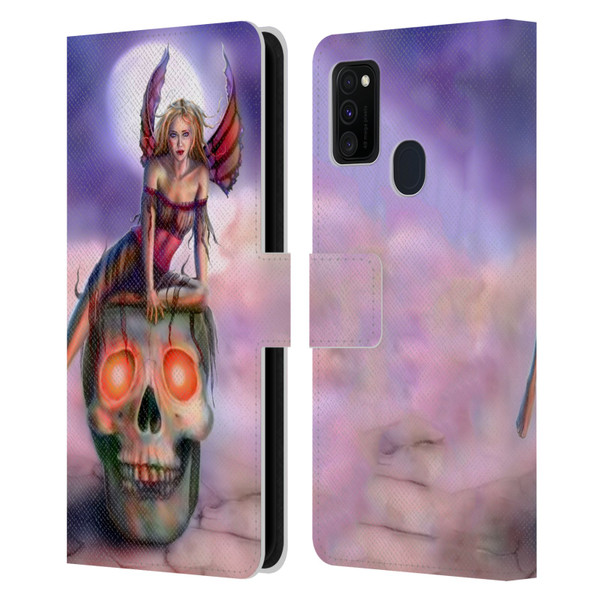Tiffany "Tito" Toland-Scott Fairies Death Leather Book Wallet Case Cover For Samsung Galaxy M30s (2019)/M21 (2020)