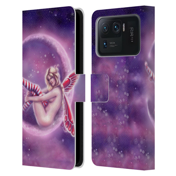 Tiffany "Tito" Toland-Scott Fairies Peppermint Leather Book Wallet Case Cover For Xiaomi Mi 11 Ultra