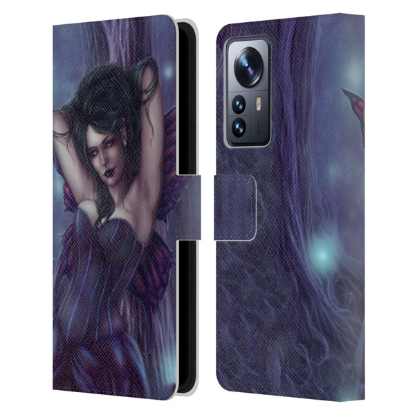 Tiffany "Tito" Toland-Scott Fairies Purple Gothic Leather Book Wallet Case Cover For Xiaomi 12 Pro