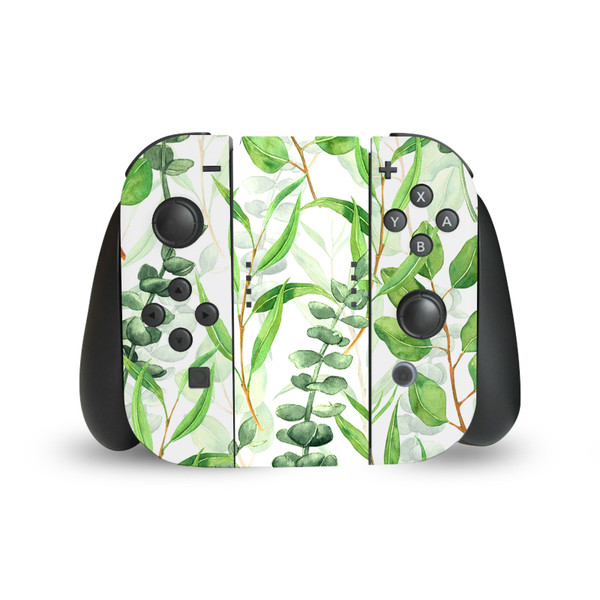 Katerina Kirilova Patterns Eucalyptus Mix Vinyl Sticker Skin Decal Cover for Nintendo Switch Joy Controller