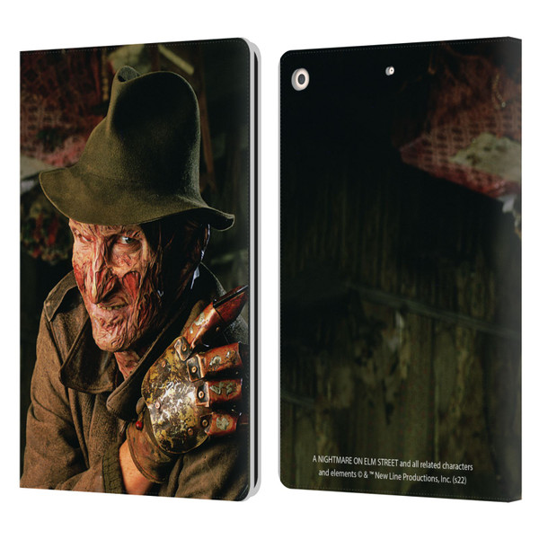 A Nightmare On Elm Street 4 The Dream Master Graphics Freddy Leather Book Wallet Case Cover For Apple iPad 10.2 2019/2020/2021