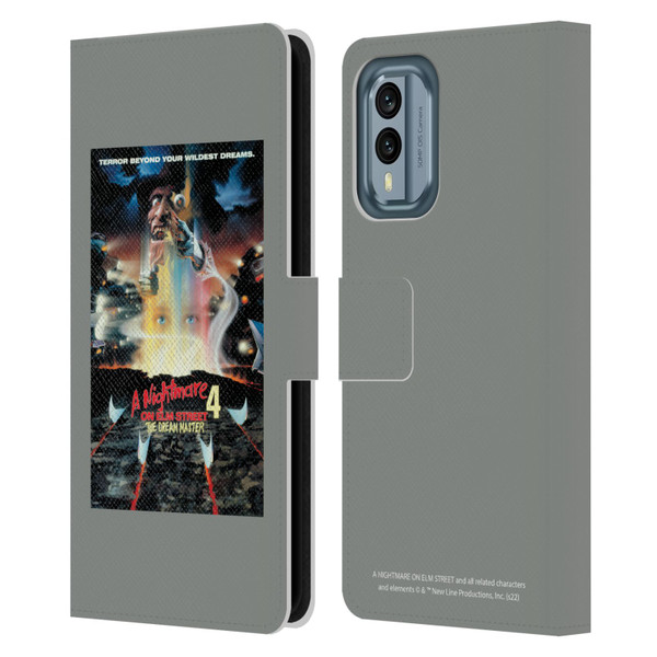 A Nightmare On Elm Street 4 The Dream Master Graphics Poster Leather Book Wallet Case Cover For Nokia X30