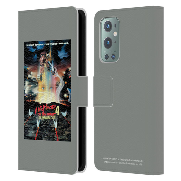 A Nightmare On Elm Street 4 The Dream Master Graphics Poster Leather Book Wallet Case Cover For OnePlus 9