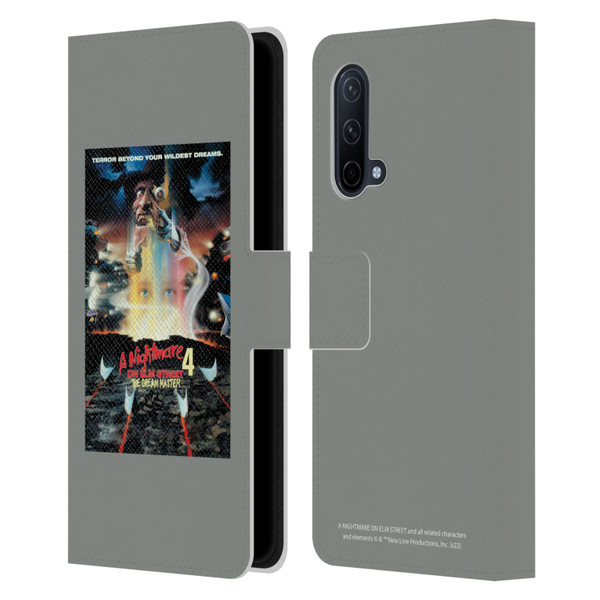 A Nightmare On Elm Street 4 The Dream Master Graphics Poster Leather Book Wallet Case Cover For OnePlus Nord CE 5G