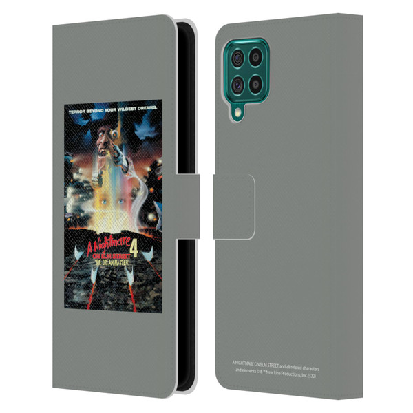 A Nightmare On Elm Street 4 The Dream Master Graphics Poster Leather Book Wallet Case Cover For Samsung Galaxy F62 (2021)