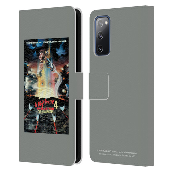 A Nightmare On Elm Street 4 The Dream Master Graphics Poster Leather Book Wallet Case Cover For Samsung Galaxy S20 FE / 5G