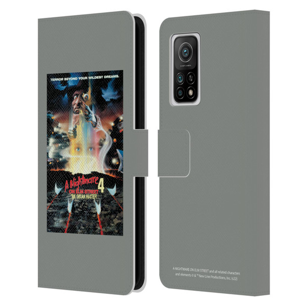 A Nightmare On Elm Street 4 The Dream Master Graphics Poster Leather Book Wallet Case Cover For Xiaomi Mi 10T 5G